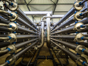 Organe de traitement par ultrafiltration usine de Lespielle