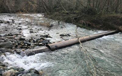 Sécurisation d’une canalisation dans l’Ouzom