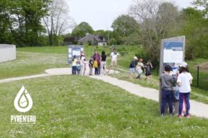 parcours pédagogique extérieur de la maison de l'eau